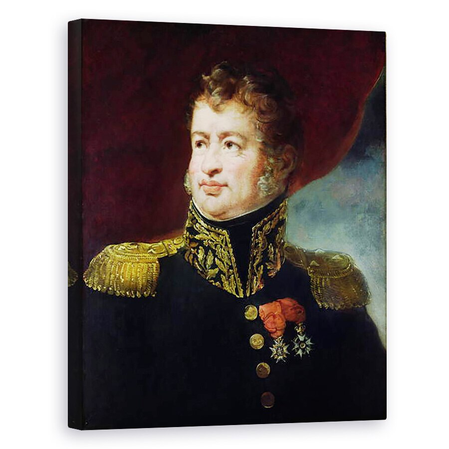 Tablou canvas - Scoala Franceza - Generalul Joseph-Leopold Sigisbert Hugo 1773-1828, 40 x 50 cm