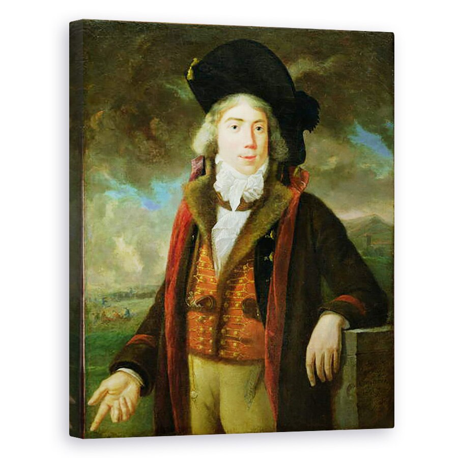 Tablou canvas - Scoala Franceza - Rene-Nicolas Dufriche 1762-1837 Baronul Desgenettes, 40 x 50 cm