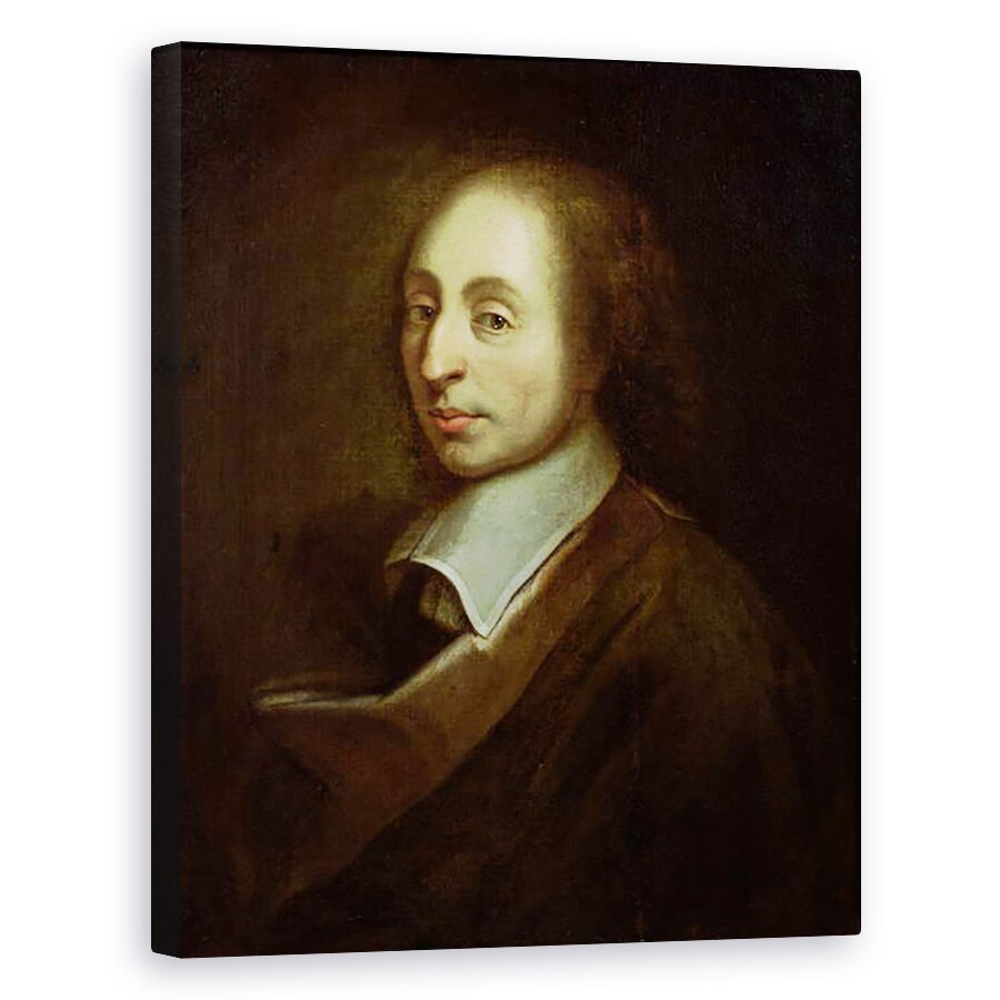 Tablou canvas - Francois Quesnel the Younger - Blaise Pascal 1623-62 c.1691, 60 x 75 cm