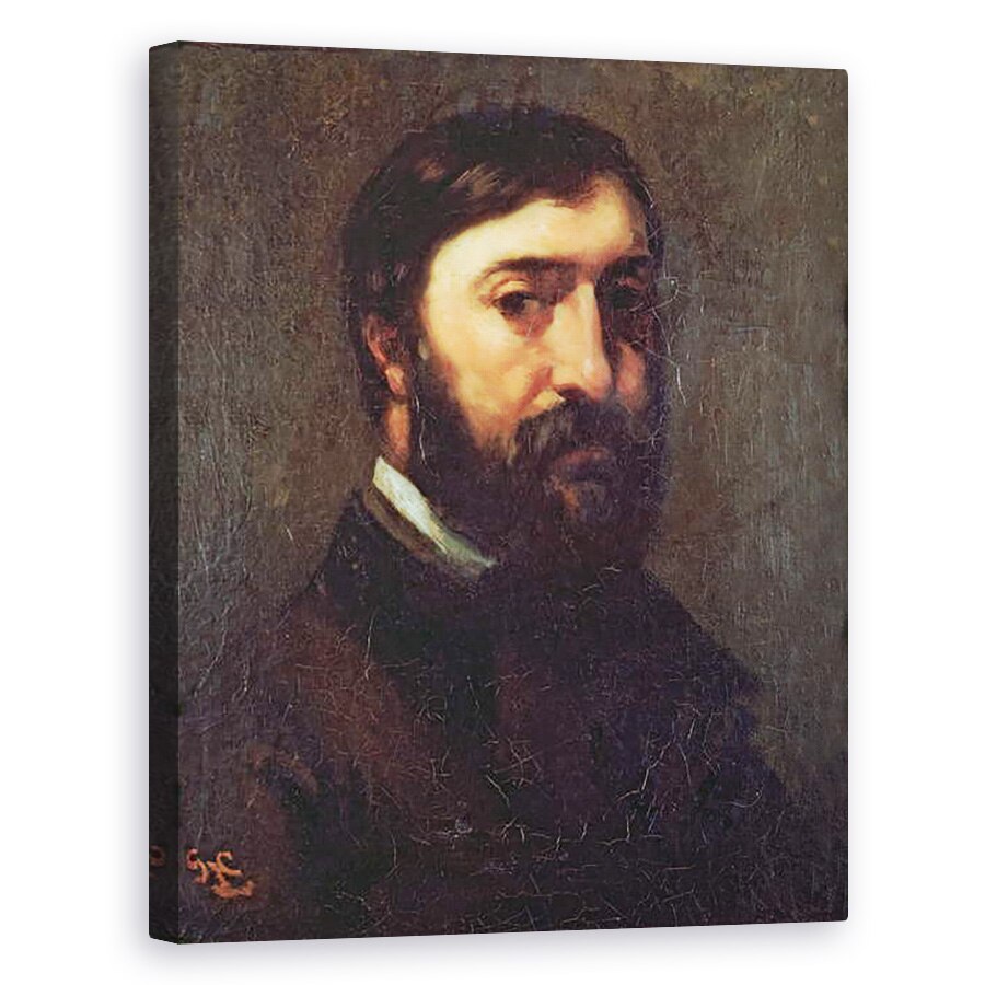 Tablou canvas - Gustave Courbet - Portretul lui Urbain Cuenot b.1820 1846, 80 x 100 cm