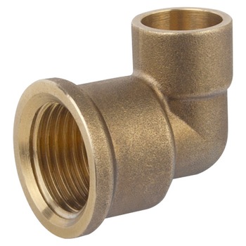 Racord Cotit Bronz pentru Teava Cupru, Diametrul Interior 1/2 Racord Cotit Bronz pentru Teava Cupru, Diametrul Interior 1/2