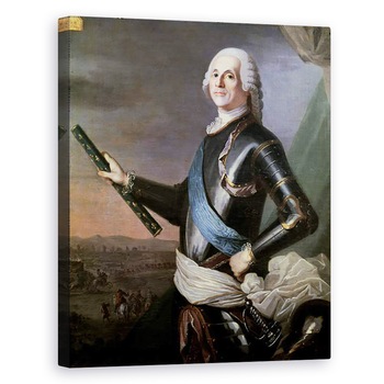 Tablou canvas - Scoala Franceza - Louis Francois Armand Vignerot du Plessis 1696-1788 Duce de Richelieu, 60 x 75 cm Tablou canvas - Scoala Franceza - Louis Francois Armand Vignerot du Plessis 1696-1788 Duce de Richelieu, 60 x 75 cm