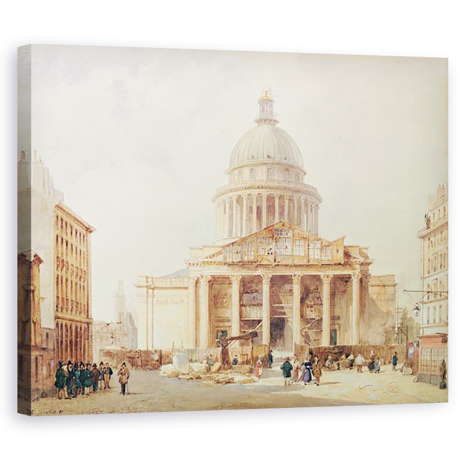 Tablou canvas - Francois Etienne Villeret - Panteonul din 1835, 80 x 100 cm