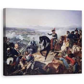 Tablou canvas - Francois Bouchot - Batalia de la Zurich, 25 septembrie 1799, 60 x 75 cm Tablou canvas - Francois Bouchot - Batalia de la Zurich, 25 septembrie 1799, 60 x 75 cm