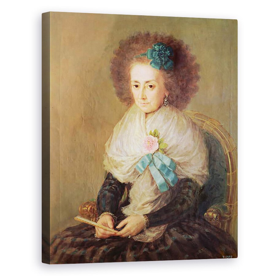 Tablou canvas - Francisco Jose de Goya y Lucientes - Dona Maria Antonia Gonzaga 1735-1801 Marquesa de Villafranca, 40 x 50 cm