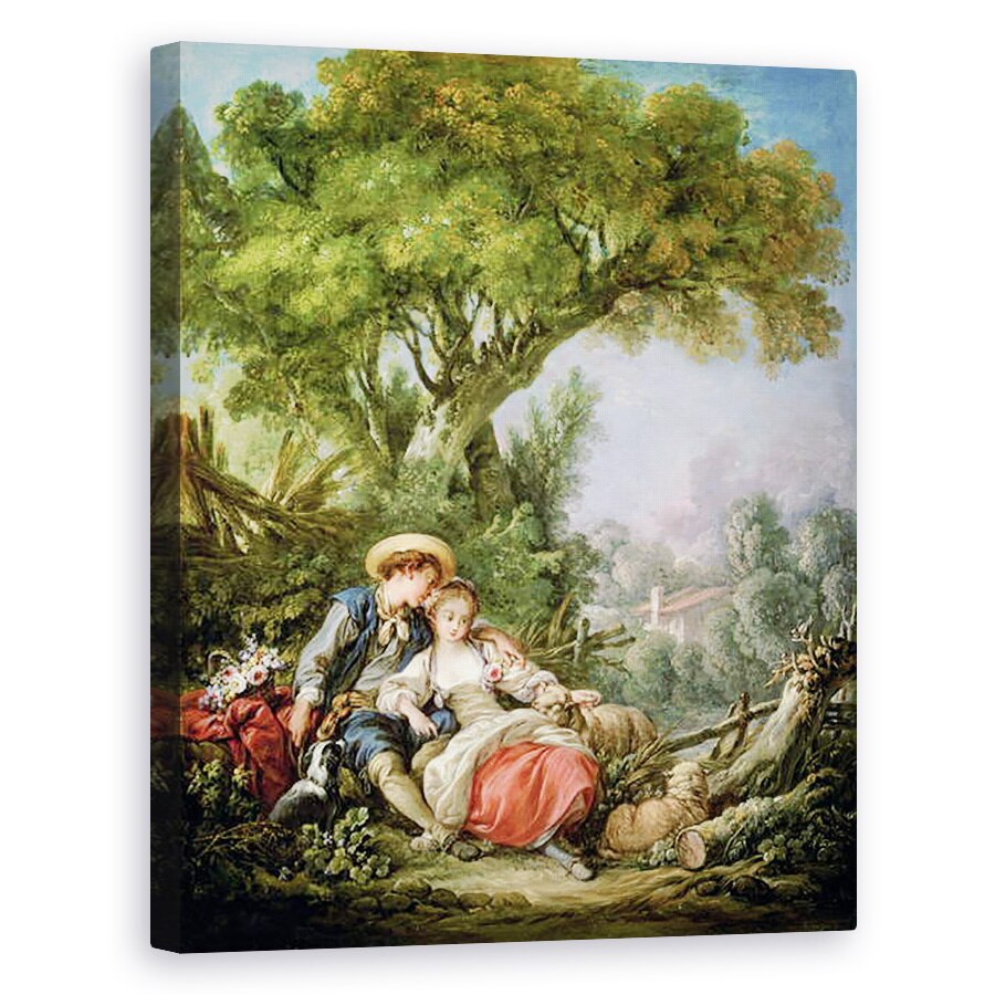 Tablou canvas - Francois Boucher - Restul, 60 x 75 cm