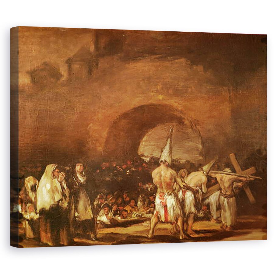 Tablou canvas - Francisco Jose de Goya y Lucientes - Flagellants, 40 x 50 cm