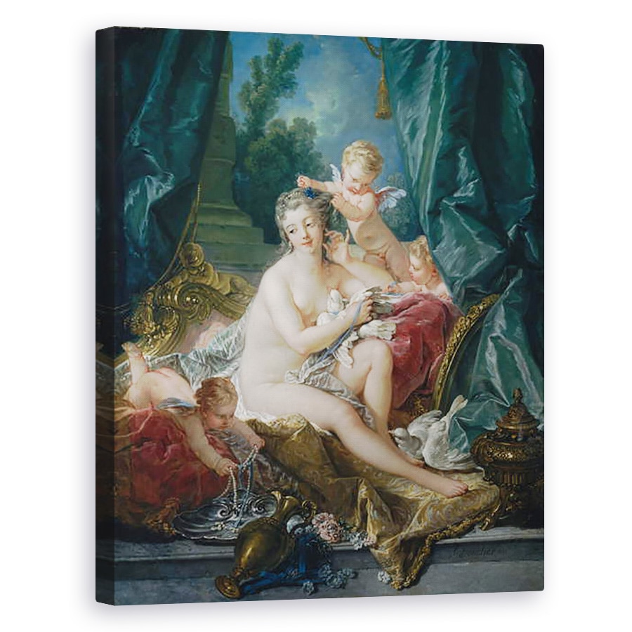 Tablou canvas - Francois Boucher - Toaleta lui Venus, 40 x 50 cm