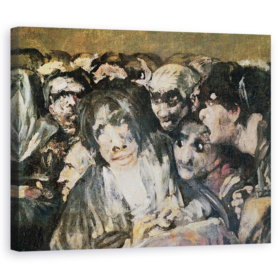 Tablou canvas - Francisco Jose de Goya y Lucientes - Pelerinaj la San Isidro, 40 x 50 cm