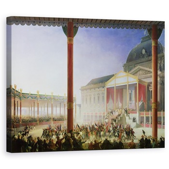 Tablou canvas - Francois Joseph Heim - Adunarea Champ de Mai, 40 x 50 cm Tablou canvas - Francois Joseph Heim - Adunarea Champ de Mai, 40 x 50 cm
