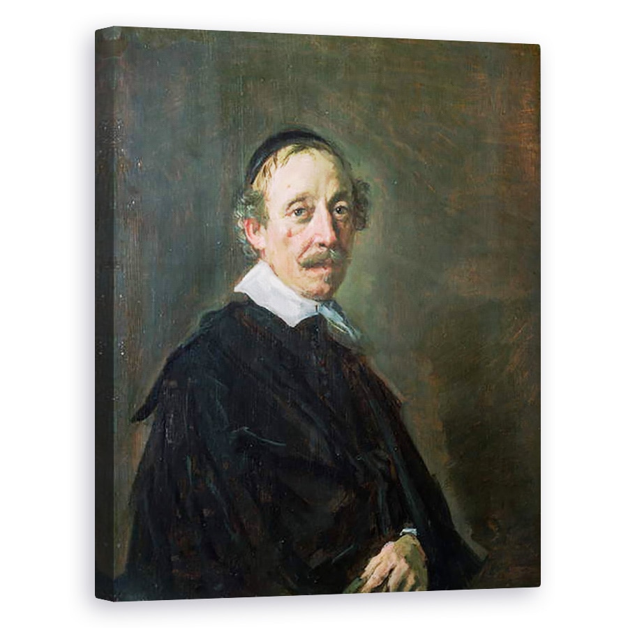 Tablou canvas - Frans Hals - Portretul unui Predicator, 40 x 50 cm