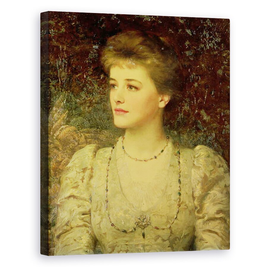 Tablou canvas - Frank Dicksee - Lady Palmer, 80 x 100 cm