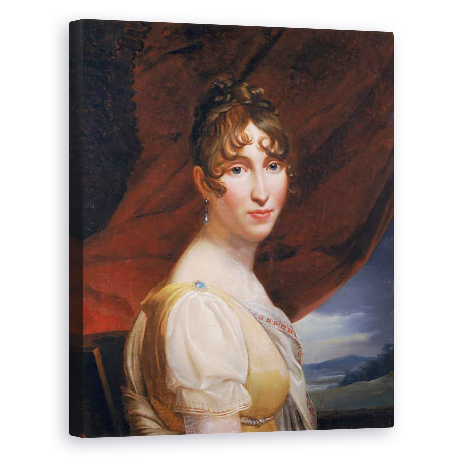 Tablou canvas - Francois Pascal Simon Gerard - Hortense de Beauharnais 1783-1837, 80 x 100 cm