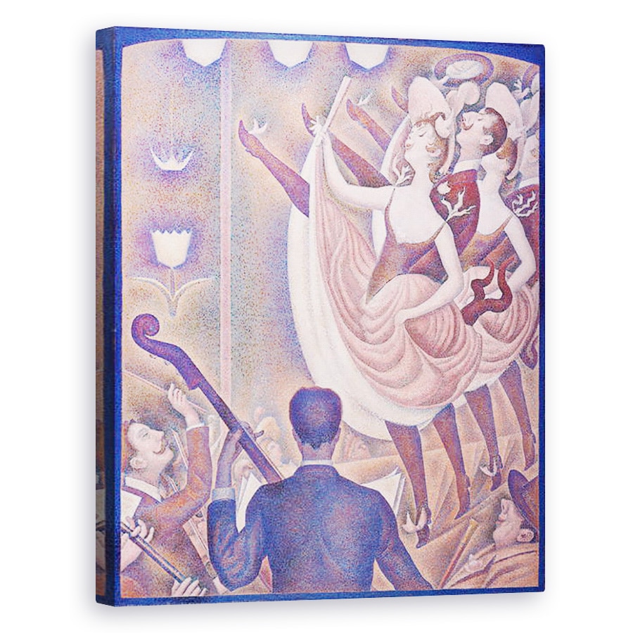 Tablou canvas - Georges Pierre Seurat - Le Chahut, 80 x 100 cm