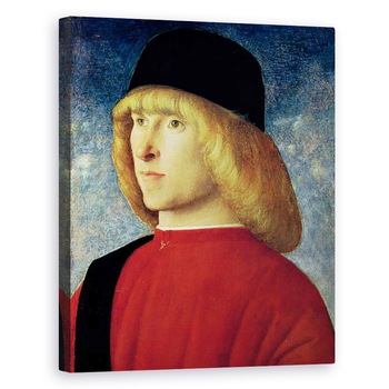 Tablou canvas - Giovanni Bellini - Portretul unui tanar senator, 80 x 100 cm Tablou canvas - Giovanni Bellini - Portretul unui tanar senator, 80 x 100 cm