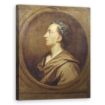 Tablou canvas - Godfrey Kneller - Alexandru Pope 1688-1744 Profil, 60 x 75 cm Tablou canvas - Godfrey Kneller - Alexandru Pope 1688-1744 Profil, 60 x 75 cm
