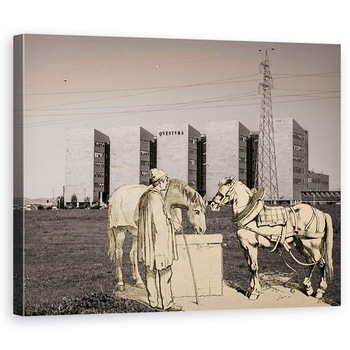 Tablou canvas - Giulio Cerocchi - cours progressif de paysage -foglio_174-, 2013, contaminare fotografica, 40 x 50 cm Tablou canvas - Giulio Cerocchi - cours progressif de paysage -foglio_174-, 2013, contaminare fotografica, 40 x 50 cm