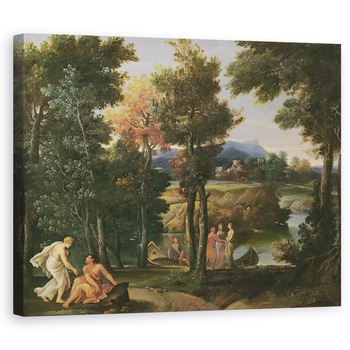 Tablou canvas - Giovanni Francesco Grimaldi - peisaj, 80 x 100 cm Tablou canvas - Giovanni Francesco Grimaldi - peisaj, 80 x 100 cm