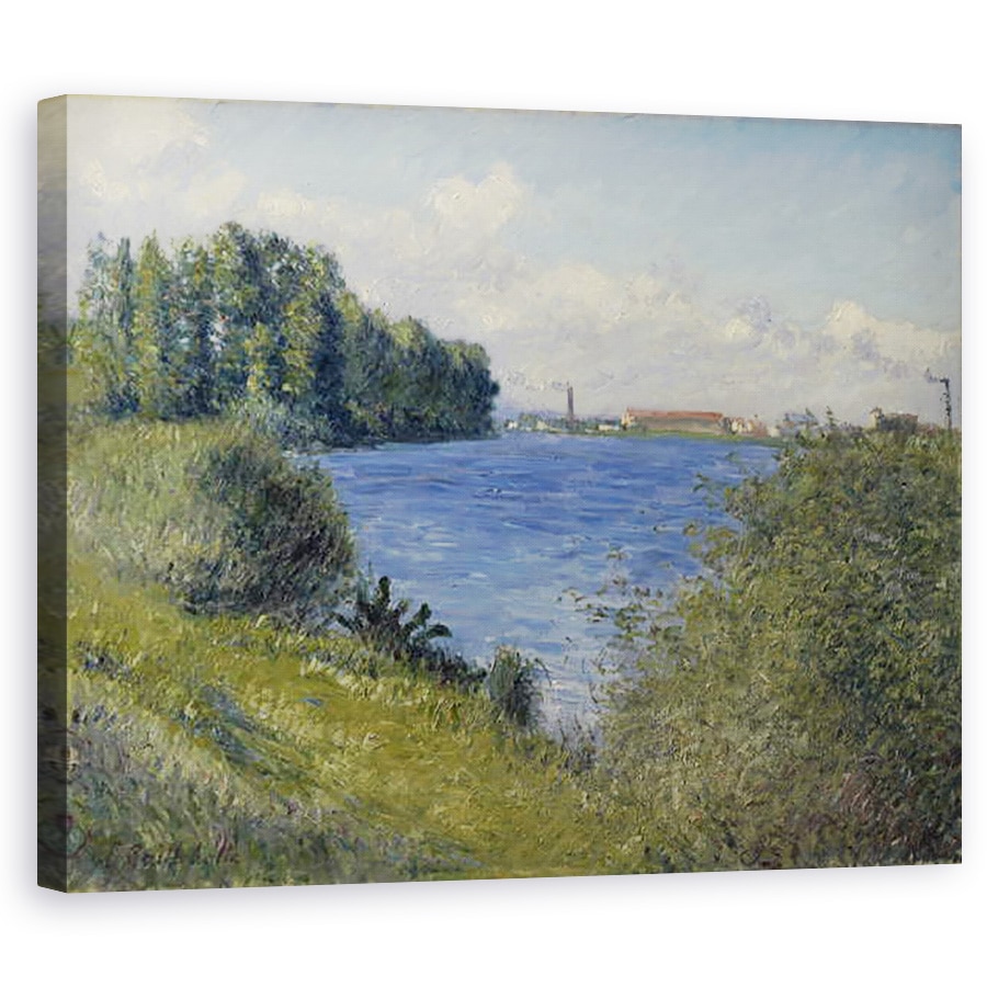 Tablou canvas - Gustave Caillebotte - Sena la Argenteuil, 40 x 50 cm