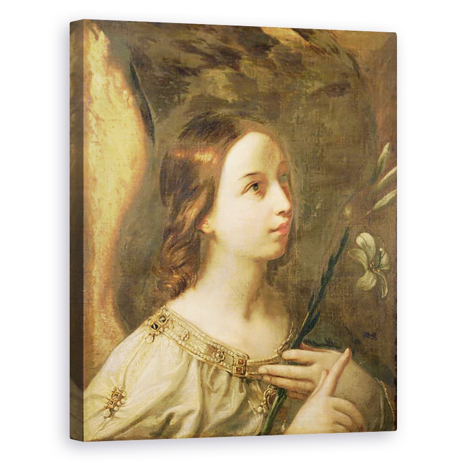 Tablou canvas - Guido Reni - ingerul Bunei Vestiri, 40 x 50 cm
