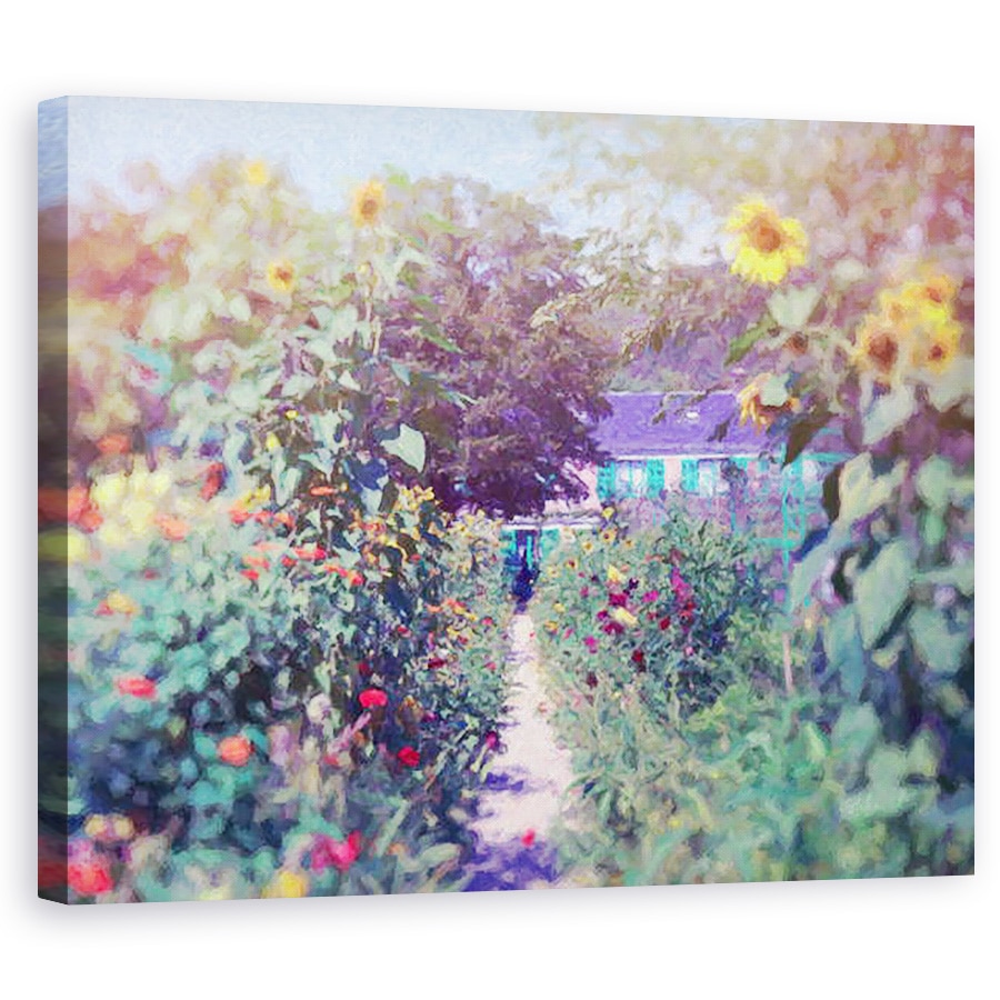 Tablou canvas - Helen White - Giverny in Bloom, 2018, 80 x 100 cm