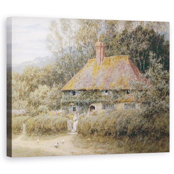 Tablou canvas - Helen Allingham - Ferma Valewood sub Blackwood, 40 x 50 cm Tablou canvas - Helen Allingham - Ferma Valewood sub Blackwood, 40 x 50 cm