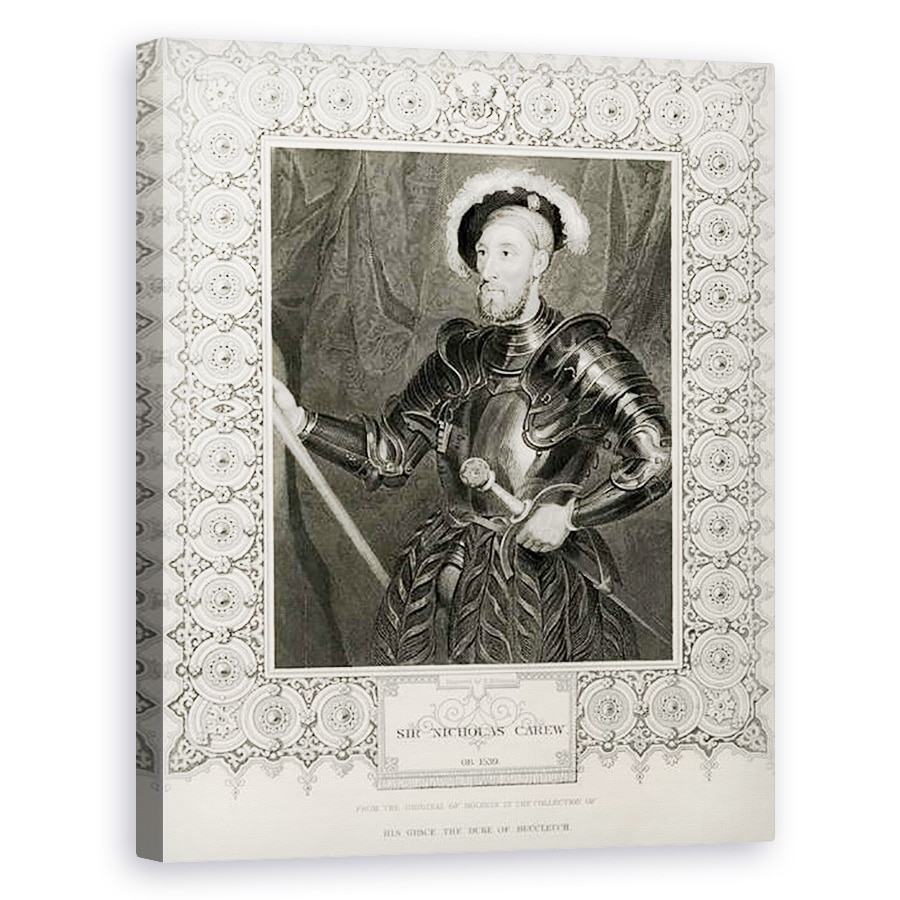Tablou canvas - Hans Holbein the Younger - Sir Nicholas Carew, 40 x 50 cm