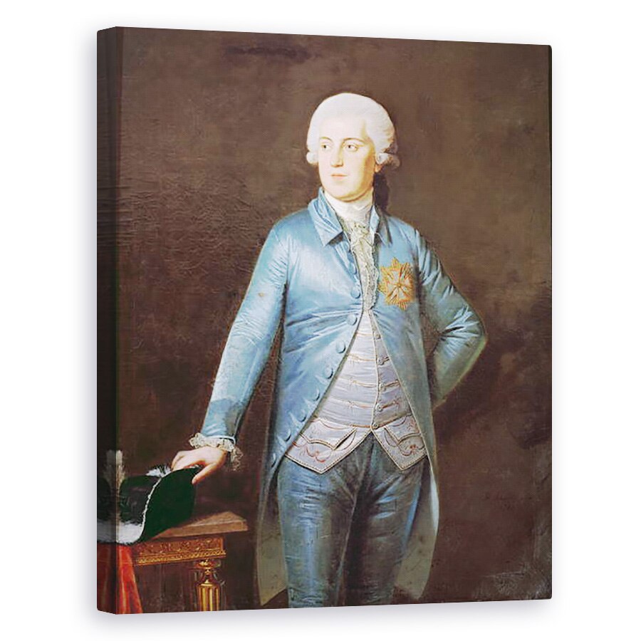 Tablou canvas - Heinrich Schmidt - Christian VII 1749-1808 1788, 80 x 100 cm