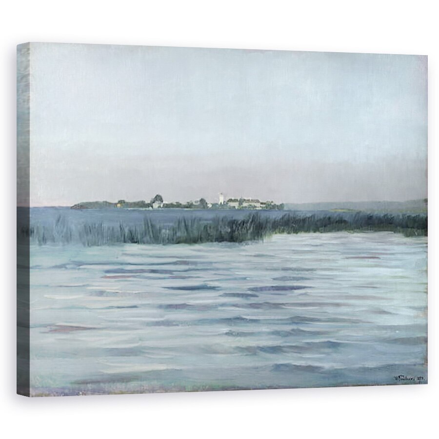 Tablou canvas - Heinrich Wilhelm Truebner - Chiemsee, 80 x 100 cm