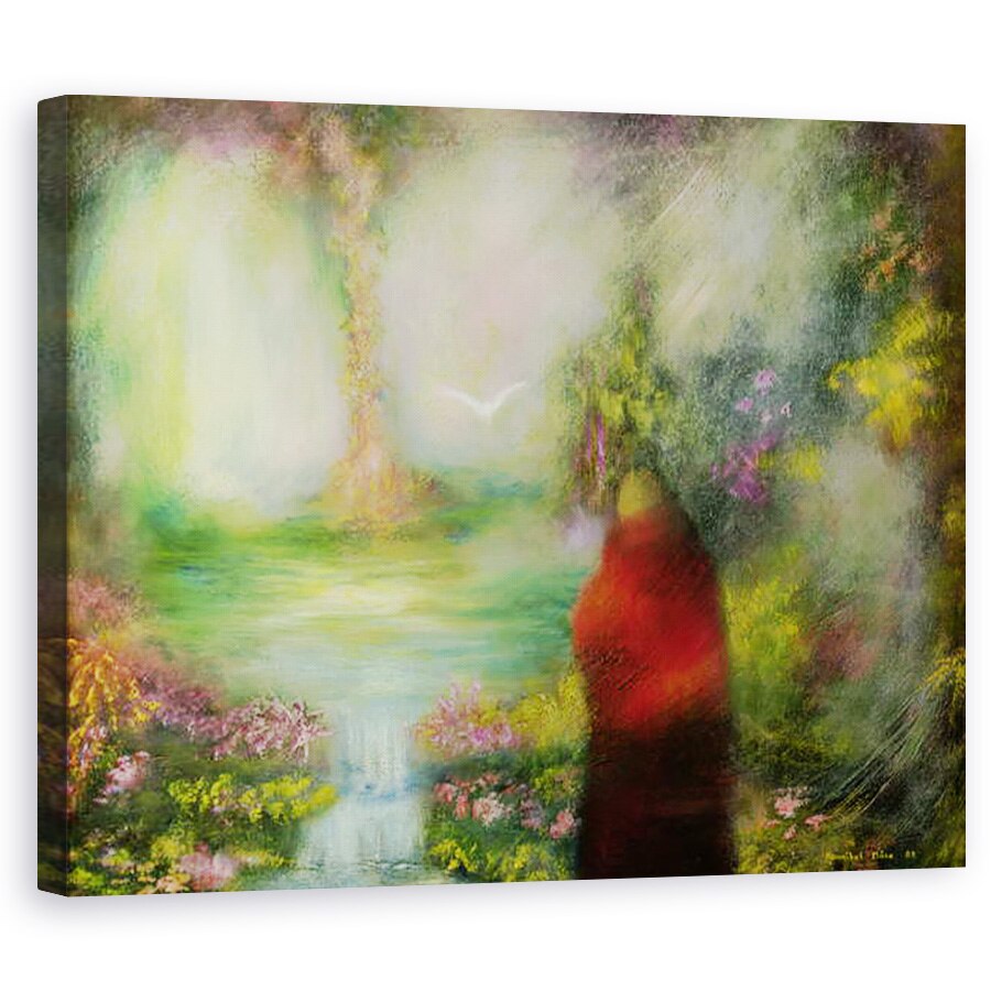 Tablou canvas - Hannibal Mane - Calugarul tibetan, 80 x 100 cm