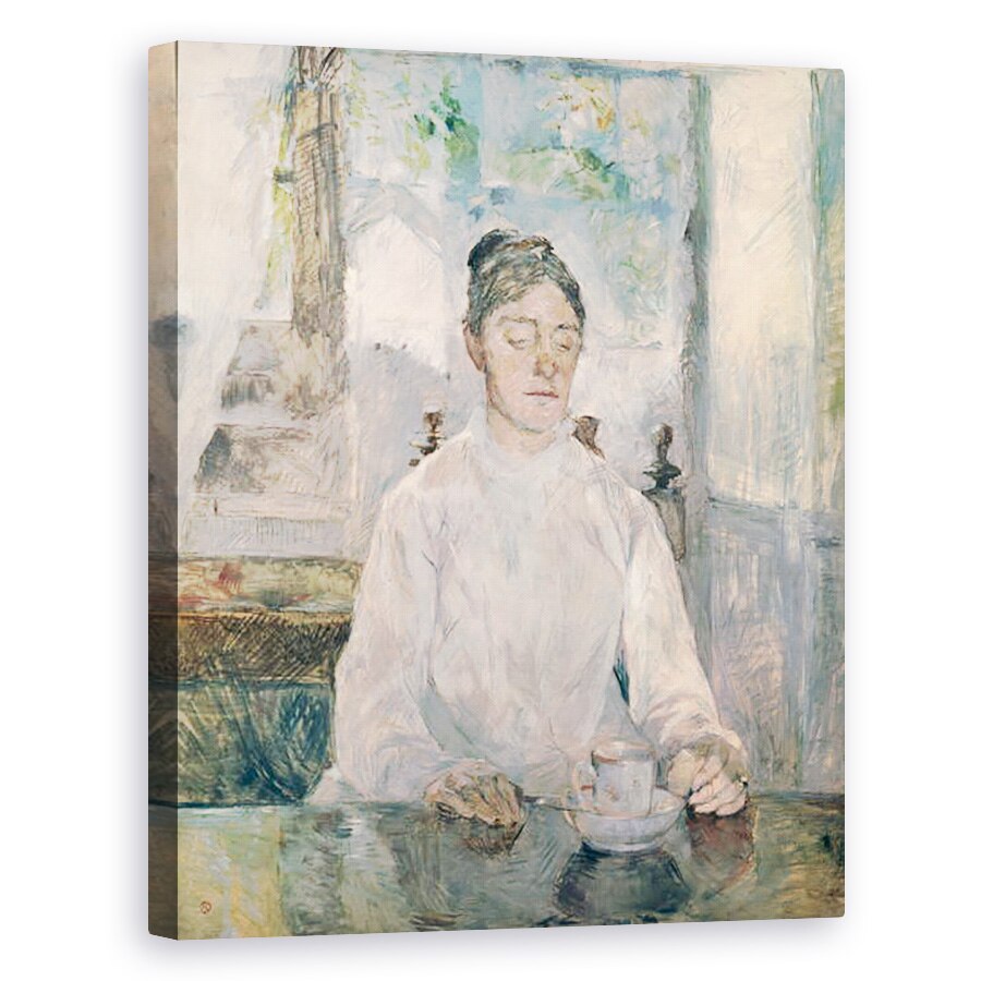 Tablou canvas - Henri de Toulouse-Lautrec - Adele Tapie de Celeyran 1840-1930 Countess of Toulouse-Lautrec-Monfa, 40 x 50 cm