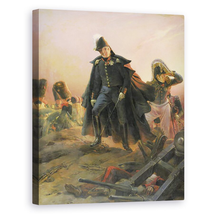 Tablou canvas - Hippolyte Delaroche - Duce de Angouleme la capturarea Trocadero, 31 august 1823, 80 x 100 cm