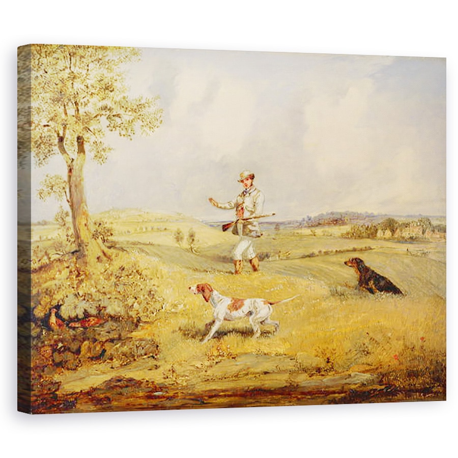 Tablou canvas - Henry Thomas Alken - Partridge fotografiere, 40 x 50 cm