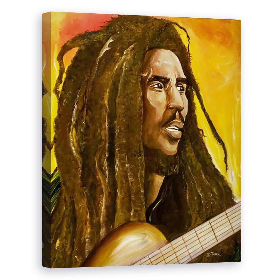 Tablou canvas - Ikahl Beckford - Prinde un foc, 40 x 50 cm