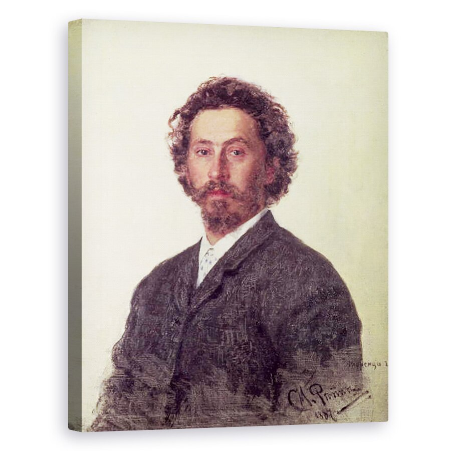 Tablou canvas - Ilya Efimovich Repin - Autoportret, 40 x 50 cm
