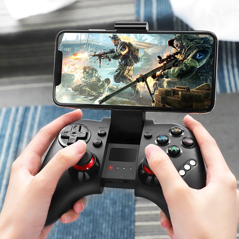 Универсален джойстик Hoco GM3 Continuous Wireless Bluetooth, Черен ...