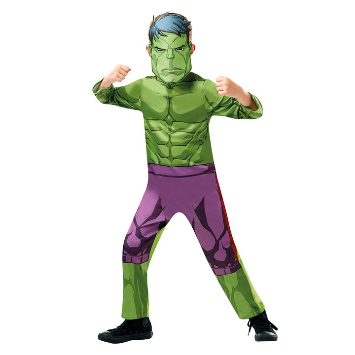 Costum de carnaval Rubies Hulk, marimea M