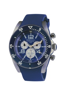 MOMO DESIGN, Ceas cronograf din otel inoxidabil, Bleumarin MOMO DESIGN, Ceas cronograf din otel inoxidabil, Bleumarin