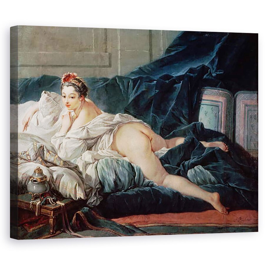 Tablou canvas - Francois Boucher - Odalisque, 40 x 50 cm