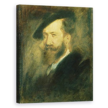 Tablou canvas - Franz Seraph von Lenbach - Portretul Artistului Wilhelm Busch 1832-1908, 80 x 100 cm Tablou canvas - Franz Seraph von Lenbach - Portretul Artistului Wilhelm Busch 1832-1908, 80 x 100 cm