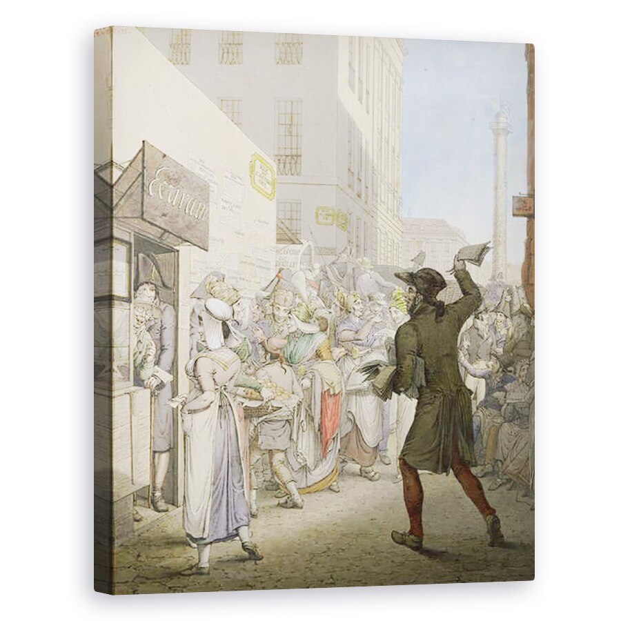 Tablou canvas - Georg Emanuel Opitz - Scriitorul public, 60 x 75 cm