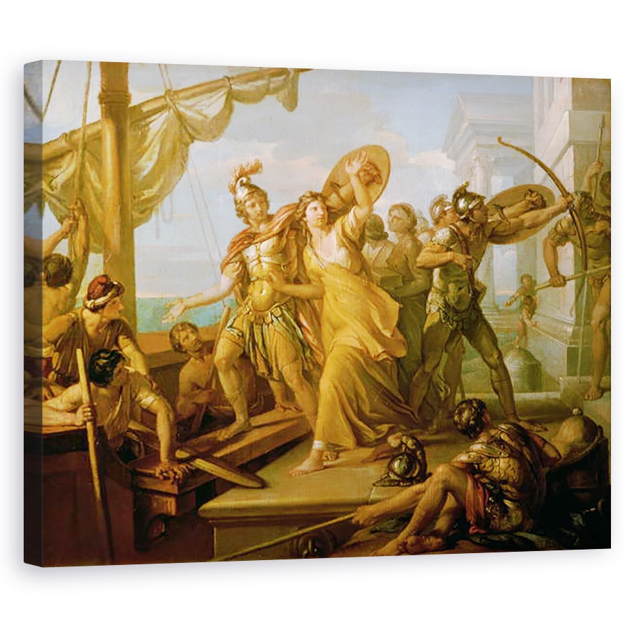 Tablou canvas - Gavin Hamilton - Violul lui Helen, 60 x 75 cm