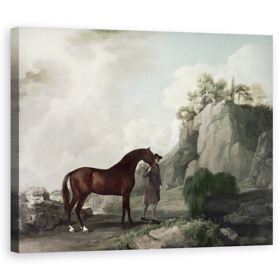 Tablou canvas - George Stubbs - Cato si mire, 40 x 50 cm