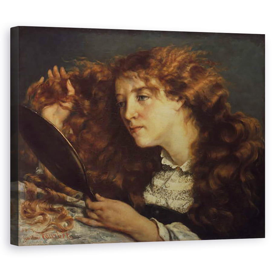 Tablou canvas - Gustave Courbet - Jo, La Belle Irlandaise, 80 x 100 cm