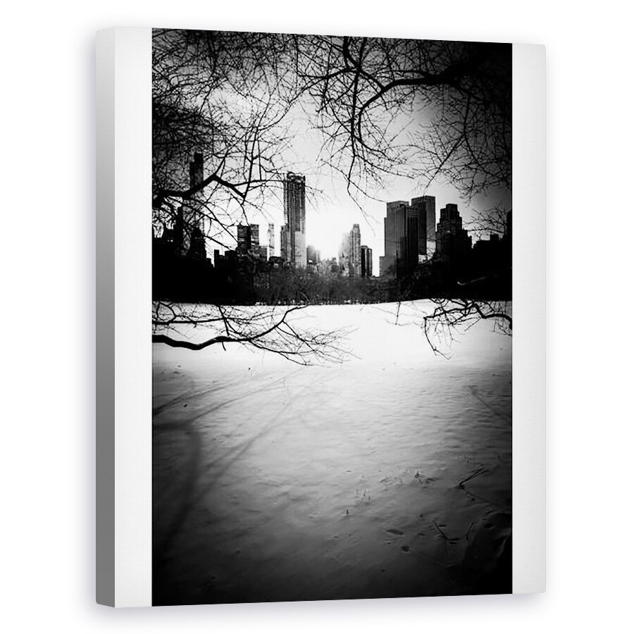 Tablou canvas - Guilherme Pontes - Central Park City & Arbori Nº1, 40 x 50 cm