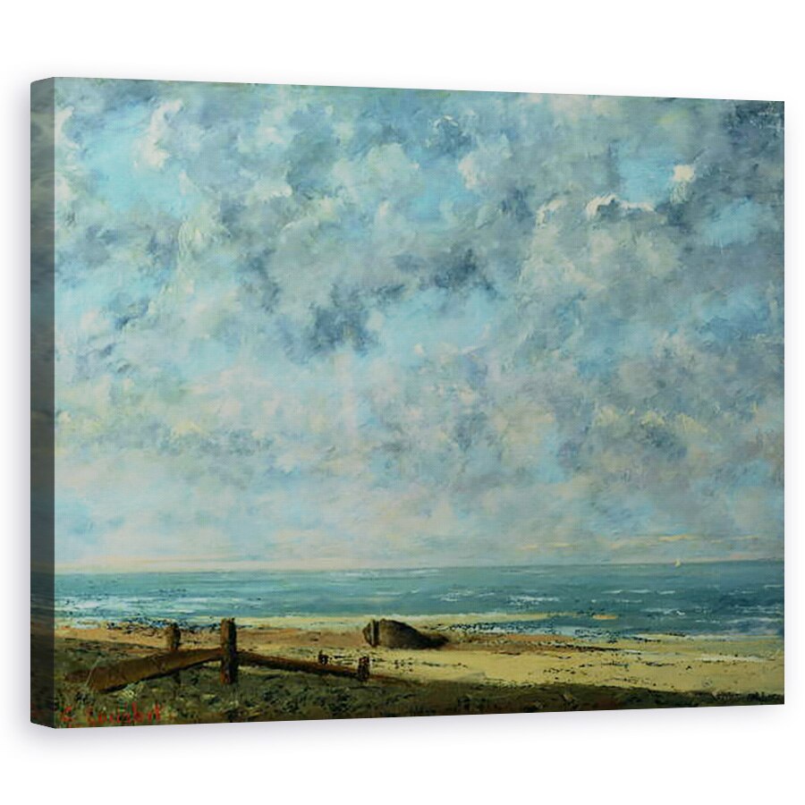 Tablou canvas - Gustave Courbet - Marea I, 80 x 100 cm