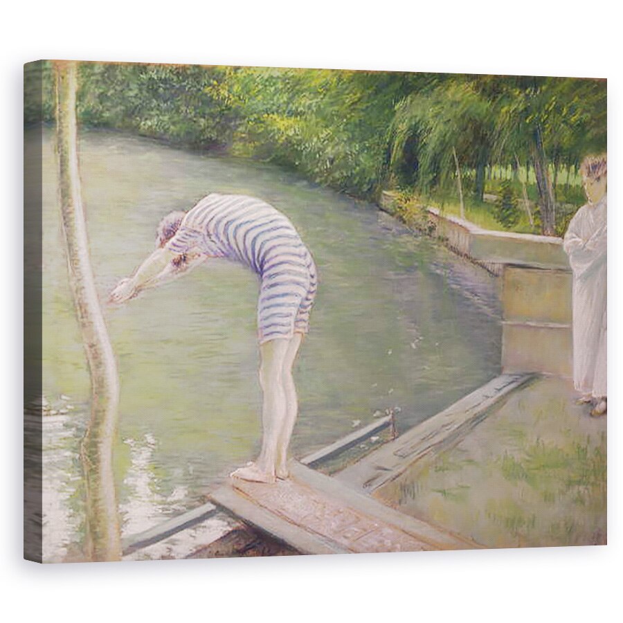 Tablou canvas - Gustave Caillebotte - Scafandrul sau Scafandrul, 40 x 50 cm