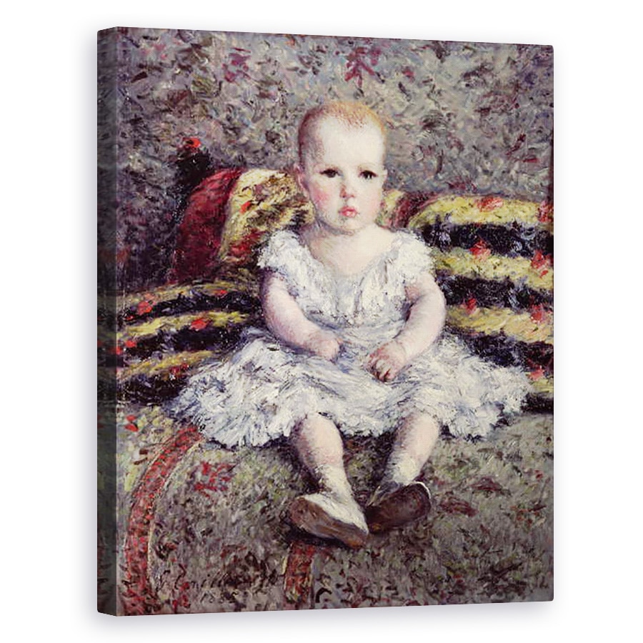 Tablou canvas - Gustave Caillebotte - Copil pe canapea, 80 x 100 cm