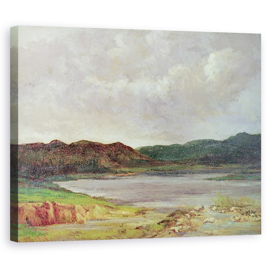 Tablou canvas - Gustave Courbet - Lacul Negru, 40 x 50 cm