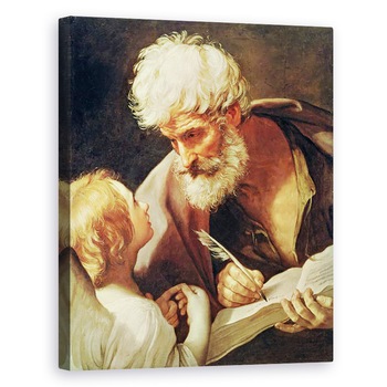 Tablou canvas - Guido Reni - Saint Matthew, 80 x 100 cm Tablou canvas - Guido Reni - Saint Matthew, 80 x 100 cm